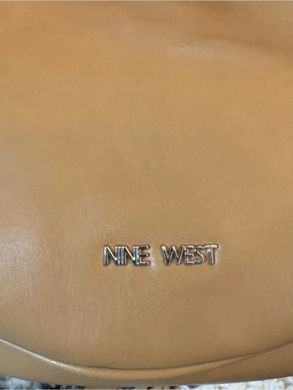 Nine West Caramel Leather Hobo Bag - Picture 5 of 8